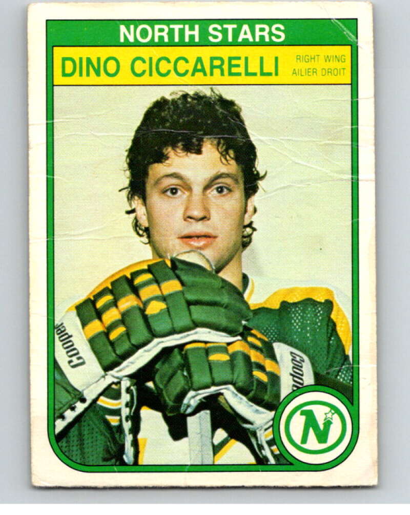1982-83 O-Pee-Chee #165 Dino Ciccarelli Minnesota North Stars V58249 Image 1