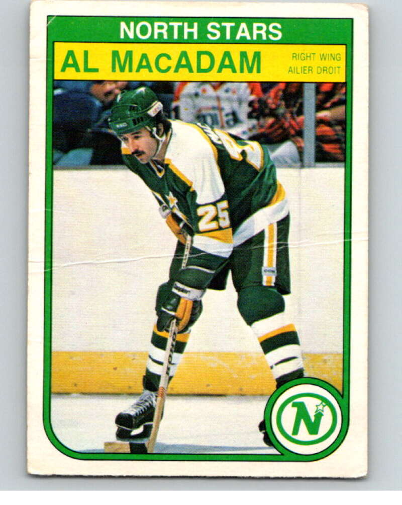 1982-83 O-Pee-Chee #171 Al MacAdam Minnesota North Stars V58284 Image 1