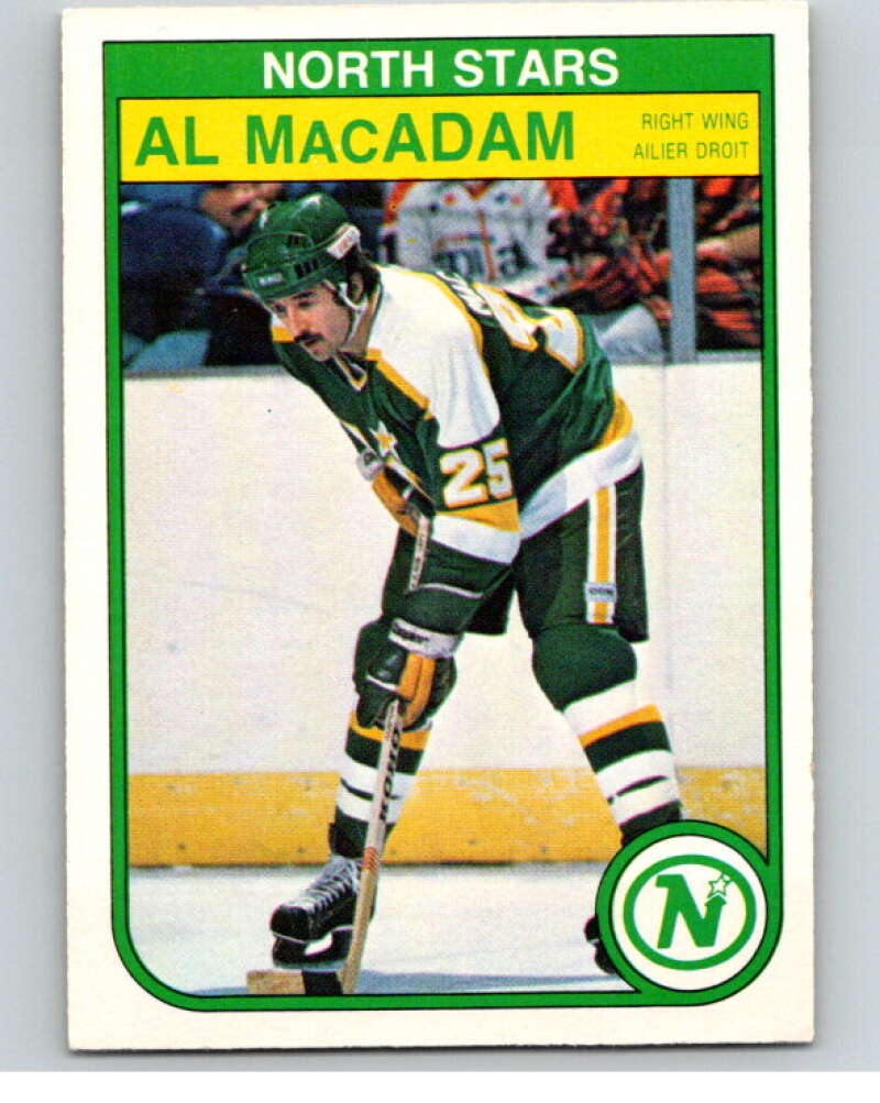 1982-83 O-Pee-Chee #171 Al MacAdam Minnesota North Stars V58291 Image 1