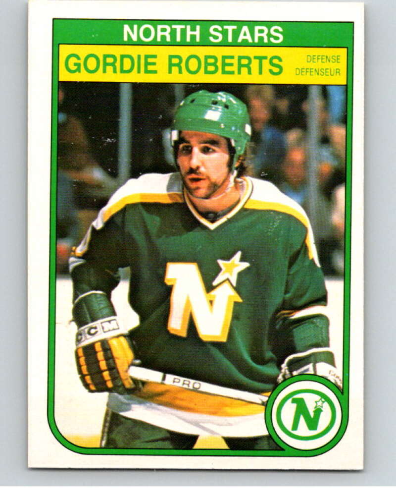 1982-83 O-Pee-Chee #174 Gordie Roberts Minnesota North Stars V58306 Image 1