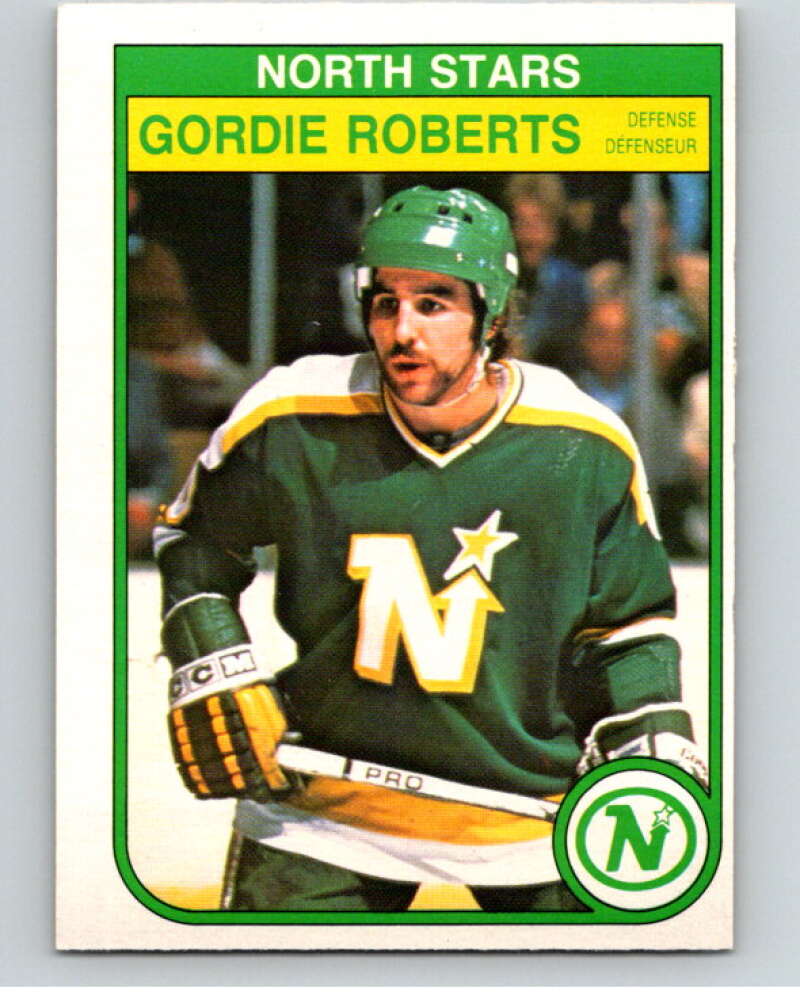 1982-83 O-Pee-Chee #174 Gordie Roberts Minnesota North Stars V58308 Image 1