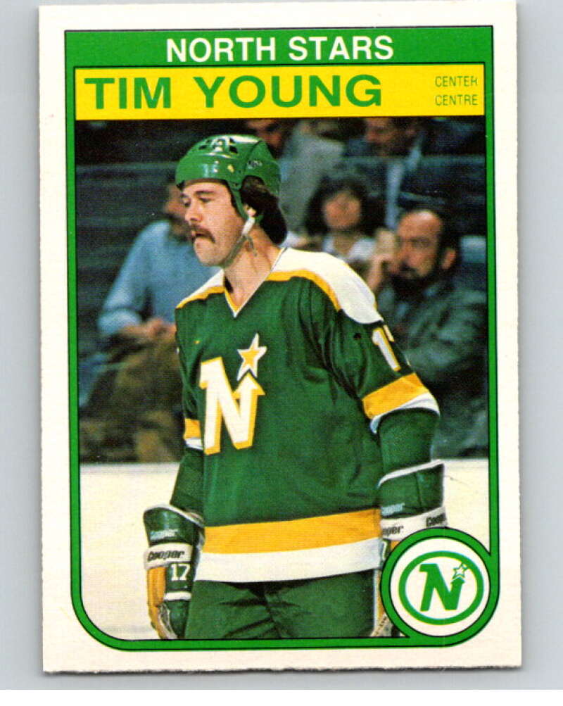 1982-83 O-Pee-Chee #177 Tim Young Minnesota North Stars V58321 Image 1