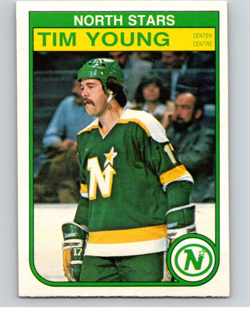 1982-83 O-Pee-Chee #177 Tim Young Minnesota North Stars V58322 Image 1
