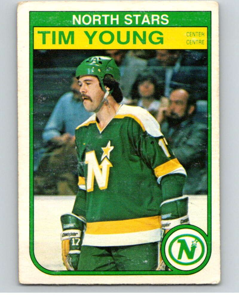1982-83 O-Pee-Chee #177 Tim Young Minnesota North Stars V58323 Image 1