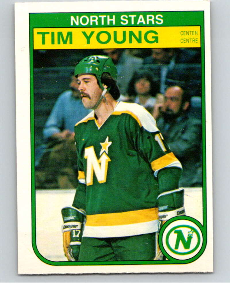 1982-83 O-Pee-Chee #177 Tim Young Minnesota North Stars V58324 Image 1