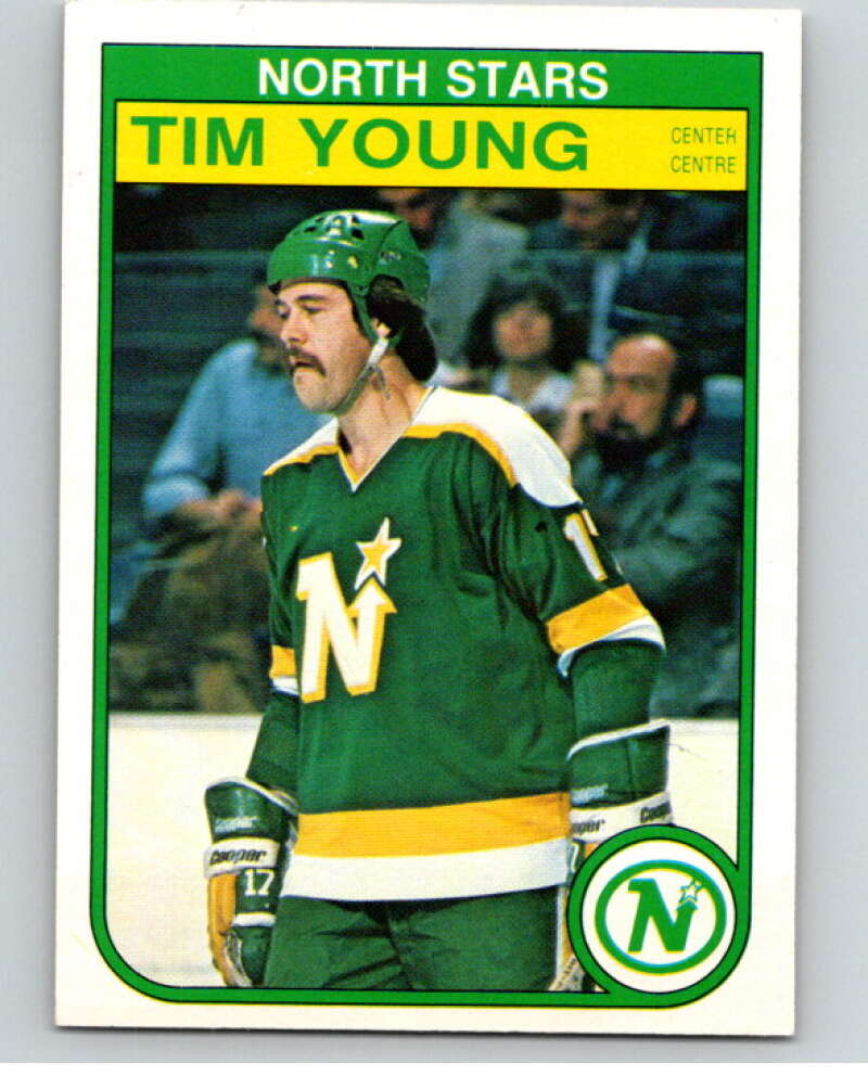 1982-83 O-Pee-Chee #177 Tim Young Minnesota North Stars V58325 Image 1