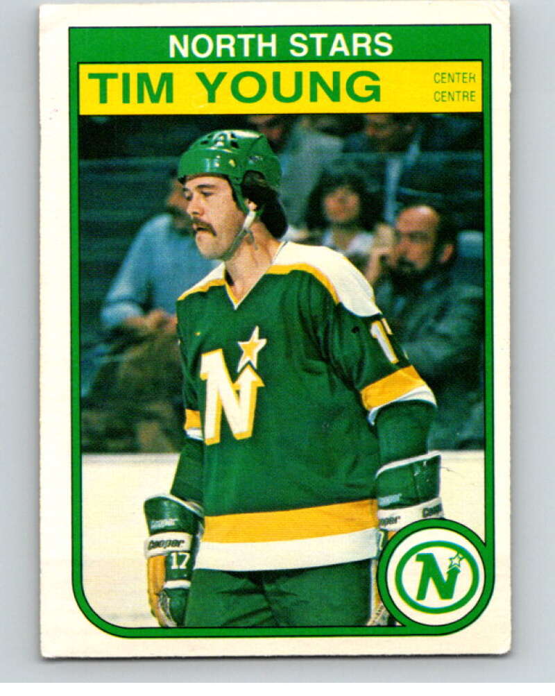 1982-83 O-Pee-Chee #177 Tim Young Minnesota North Stars V58326 Image 1