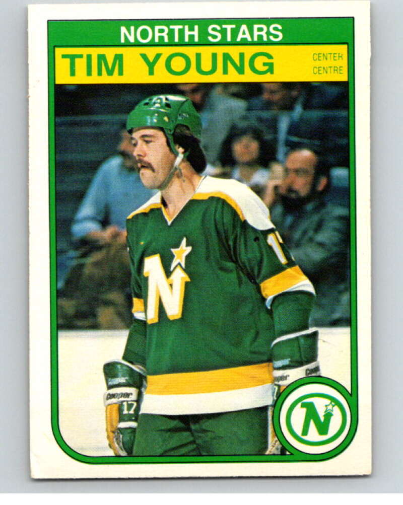 1982-83 O-Pee-Chee #177 Tim Young Minnesota North Stars V58327 Image 1