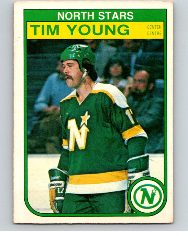 1982-83 O-Pee-Chee #177 Tim Young Minnesota North Stars V58328 Image 1