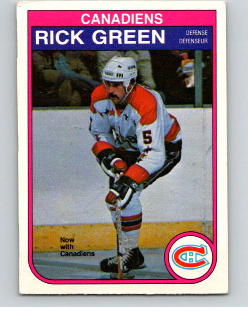 1982-83 O-Pee-Chee #183 Rick Green Montreal Canadiens V58365 Image 1