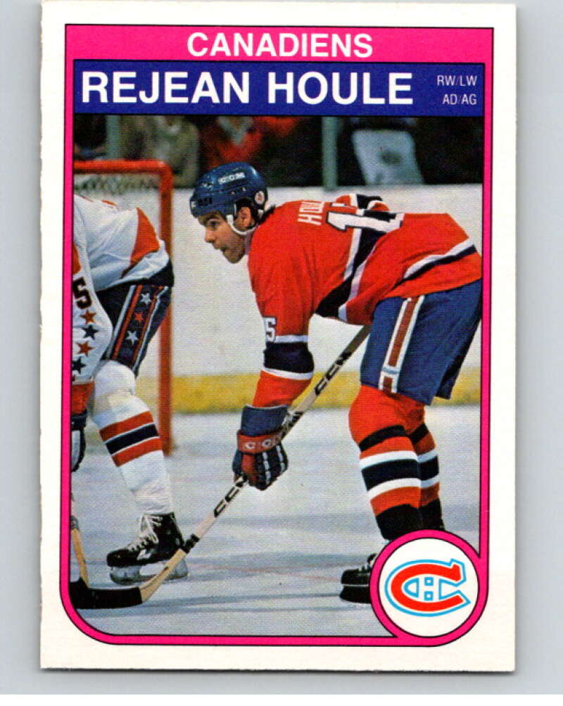 1982-83 O-Pee-Chee #184 Rejean Houle Montreal Canadiens V58369 Image 1