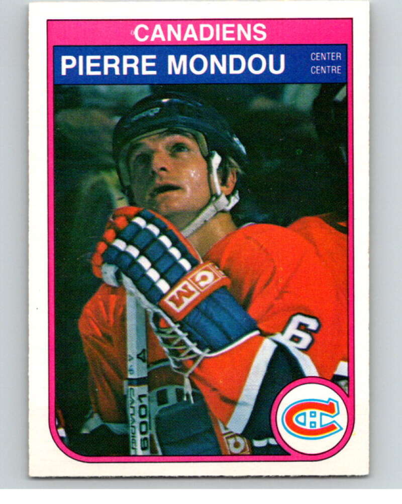1982-83 O-Pee-Chee #188 Pierre Mondou Montreal Canadiens V58402 Image 1