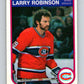1982-83 O-Pee-Chee #191 Larry Robinson  Montreal Canadiens  V58427 Image 1