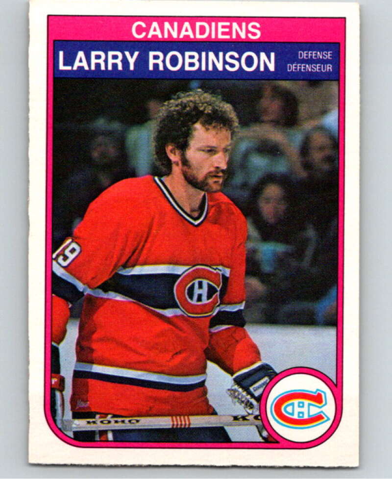 1982-83 O-Pee-Chee #191 Larry Robinson Montreal Canadiens V58428 Image 1