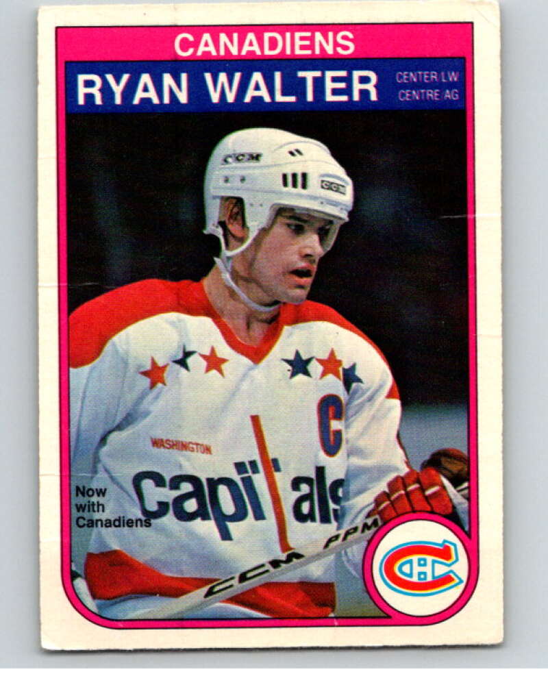 1982-83 O-Pee-Chee #194 Ryan Walter Montreal Canadiens V58447 Image 1