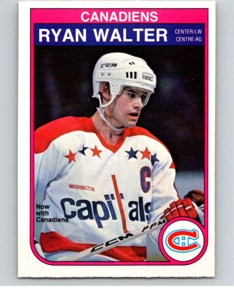 1982-83 O-Pee-Chee #194 Ryan Walter Montreal Canadiens V58449 Image 1