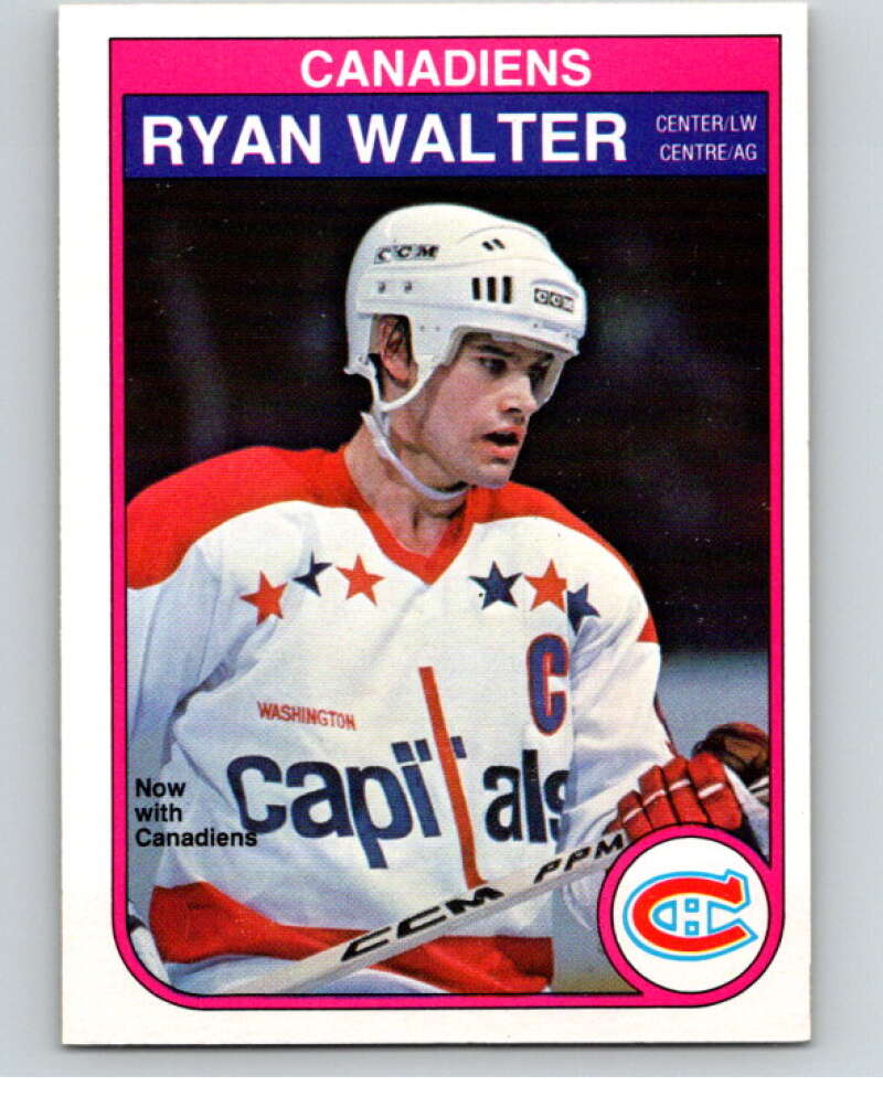1982-83 O-Pee-Chee #194 Ryan Walter Montreal Canadiens V58450 Image 1
