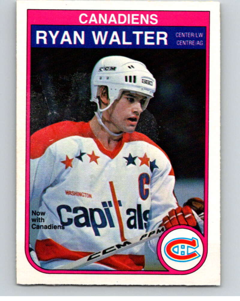 1982-83 O-Pee-Chee #194 Ryan Walter Montreal Canadiens V58451 Image 1