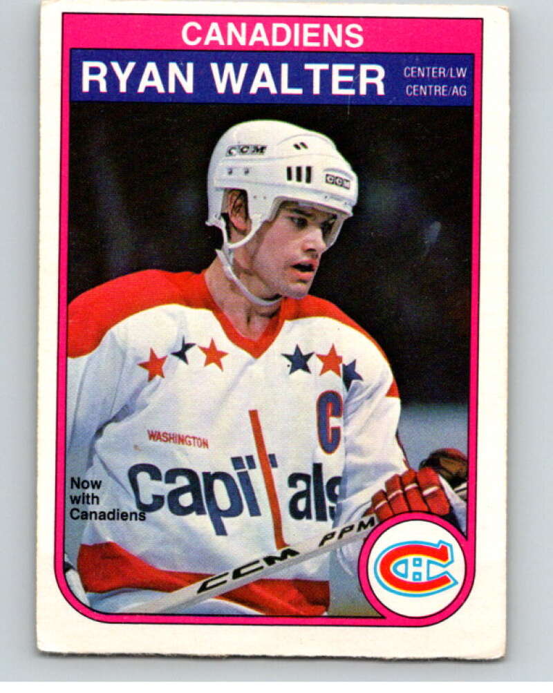 1982-83 O-Pee-Chee #194 Ryan Walter Montreal Canadiens V58452 Image 1