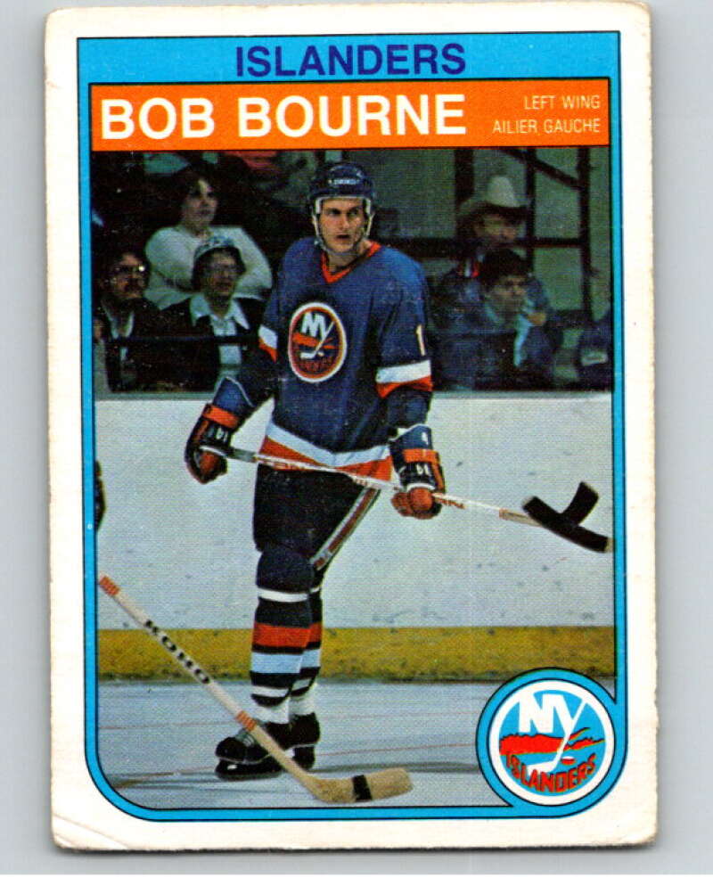 1982-83 O-Pee-Chee #198 Bob Bourne New York Islanders V58471 Image 1