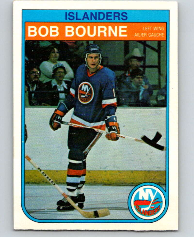 1982-83 O-Pee-Chee #198 Bob Bourne New York Islanders V58474 Image 1