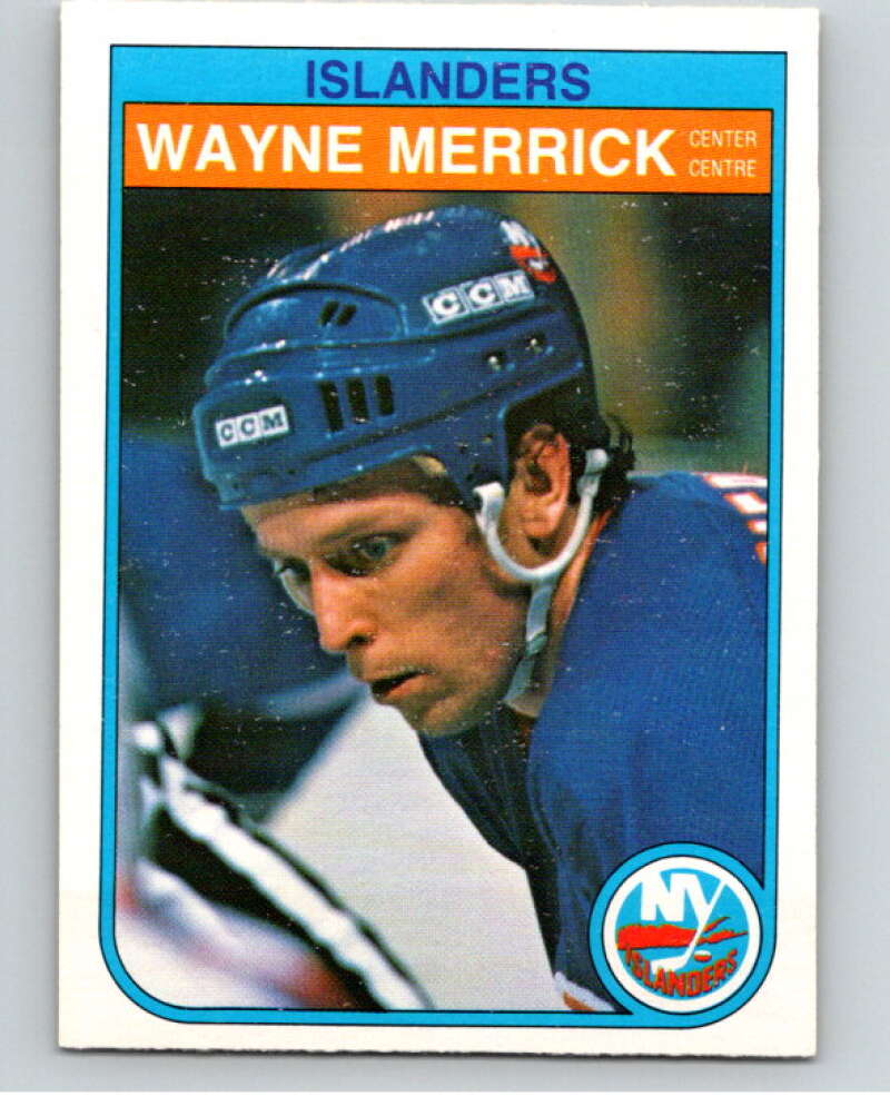 1982-83 O-Pee-Chee #205 Wayne Merrick New York Islanders V58530 Image 1