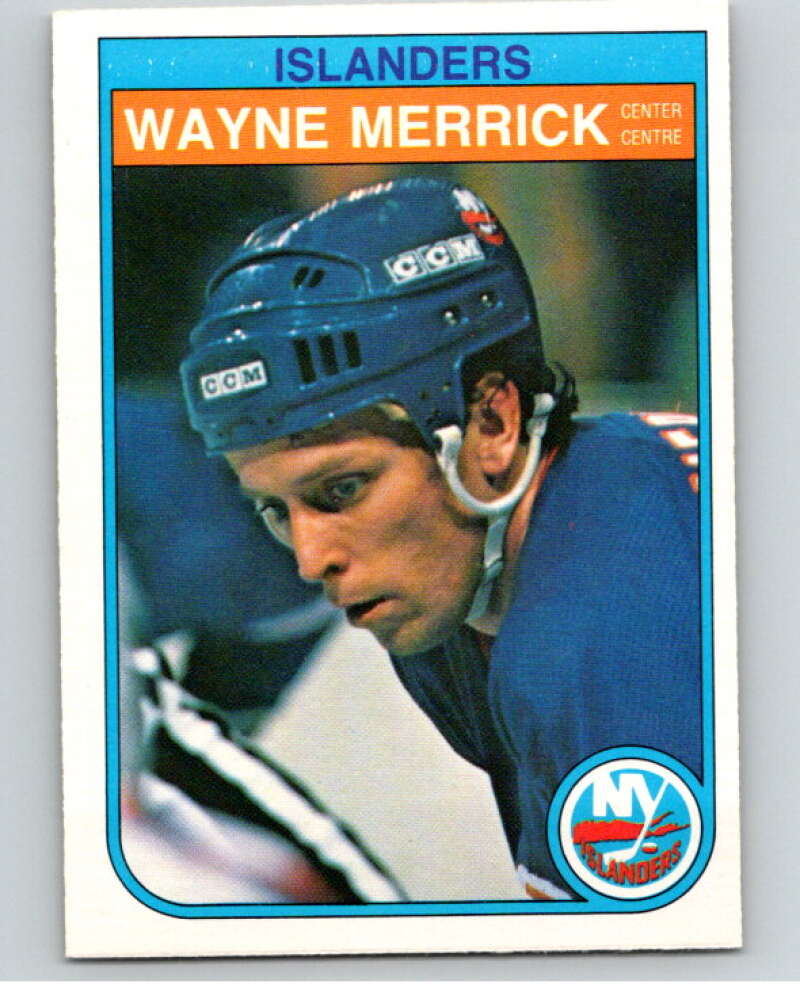 1982-83 O-Pee-Chee #205 Wayne Merrick New York Islanders V58533 Image 1