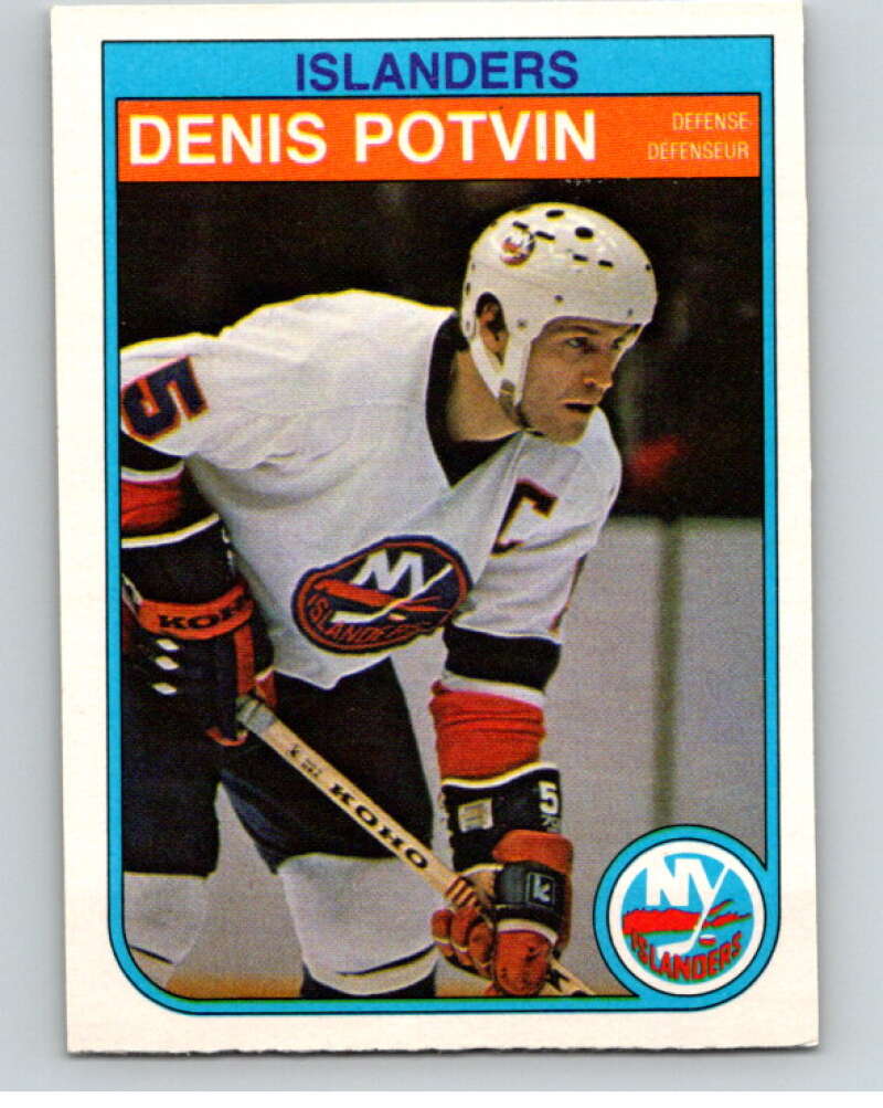 1982-83 O-Pee-Chee #210 Denis Potvin New York Islanders V58561 Image 1