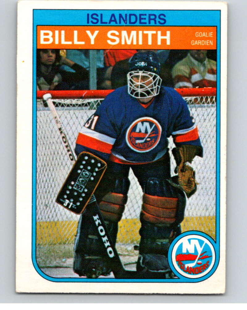 1982-83 O-Pee-Chee #211 Billy Smith RC Rookie New York Islanders V58574 Image 1