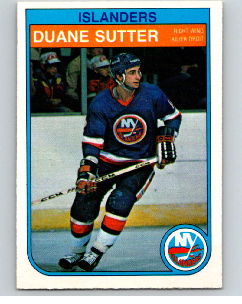 1982-83 O-Pee-Chee #212 Duane Sutter New York Islanders V58581 Image 1