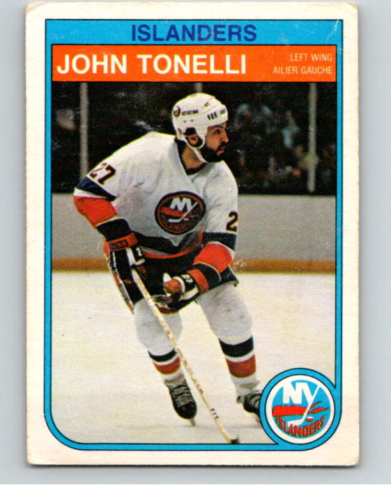 1982-83 O-Pee-Chee #213 John Tonelli New York Islanders V58583 Image 1