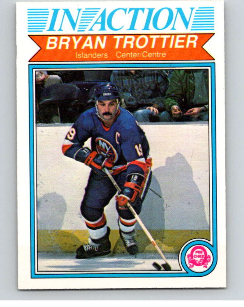 1982-83 O-Pee-Chee #215 Bryan Trottier IA New York Islanders V58604 Image 1