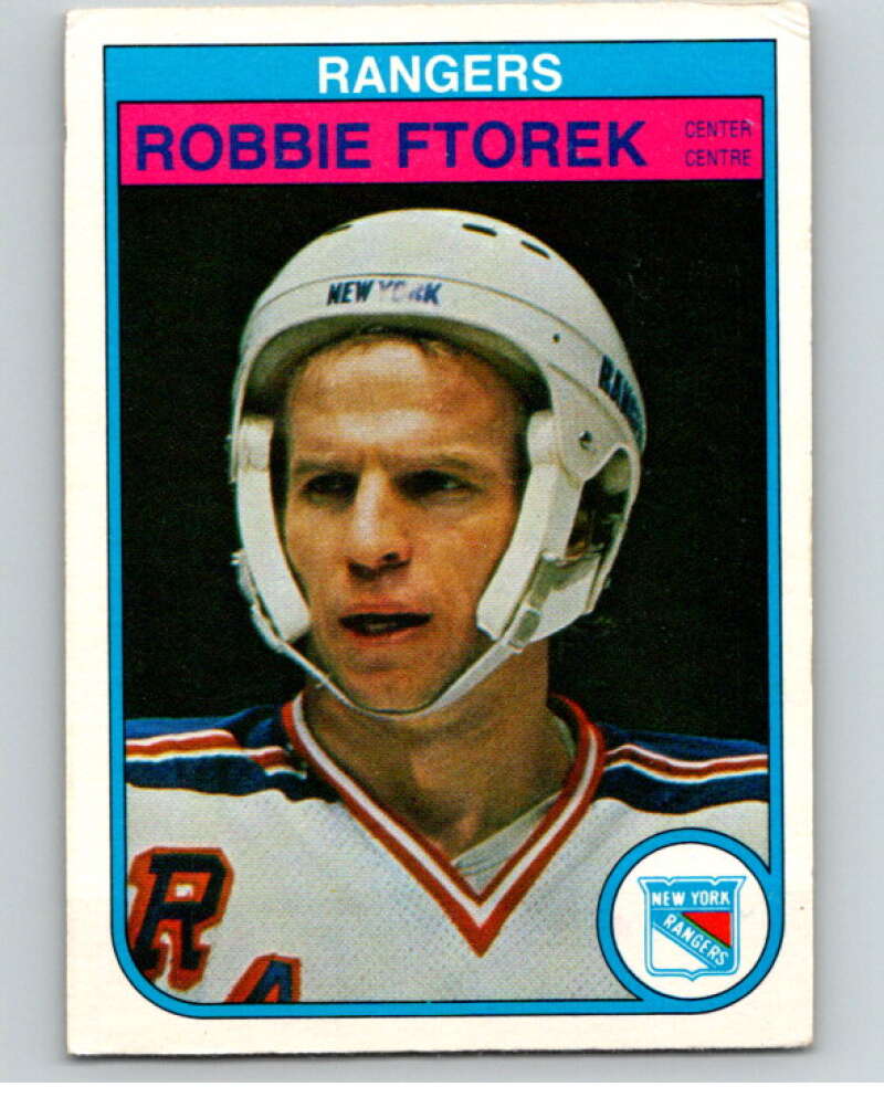 1982-83 O-Pee-Chee #223 Robbie Ftorek New York Rangers V58659 Image 1