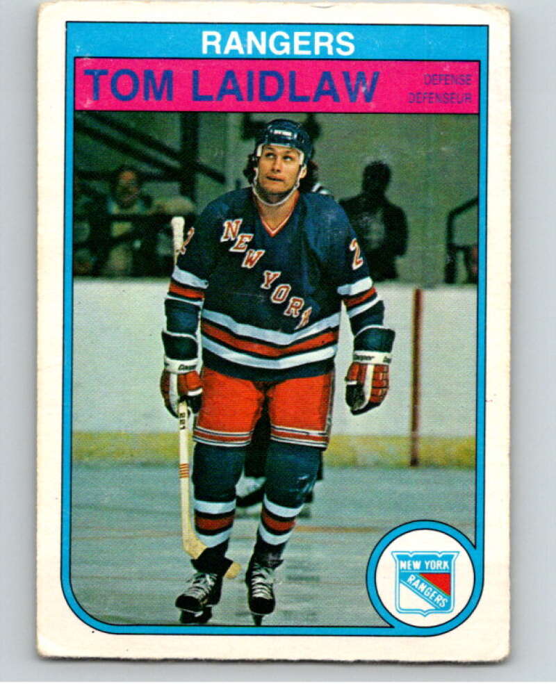 1982-83 O-Pee-Chee #227 Tom Laidlaw New York Rangers V58684 Image 1