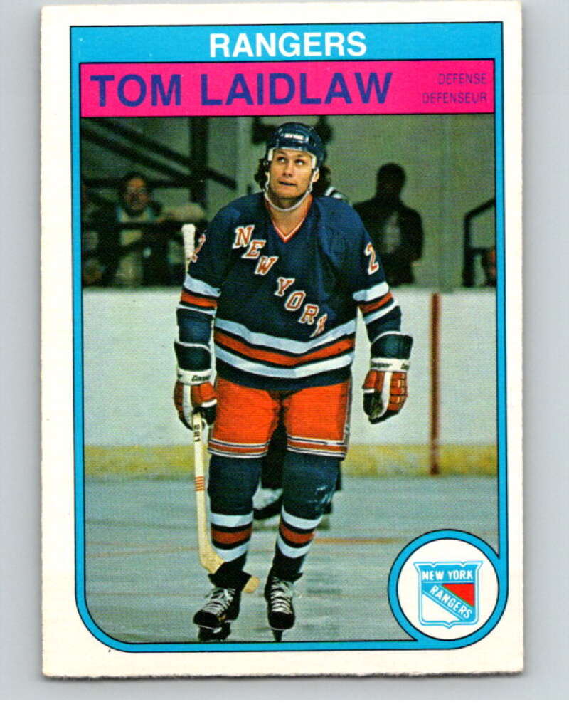 1982-83 O-Pee-Chee #227 Tom Laidlaw New York Rangers V58688 Image 1