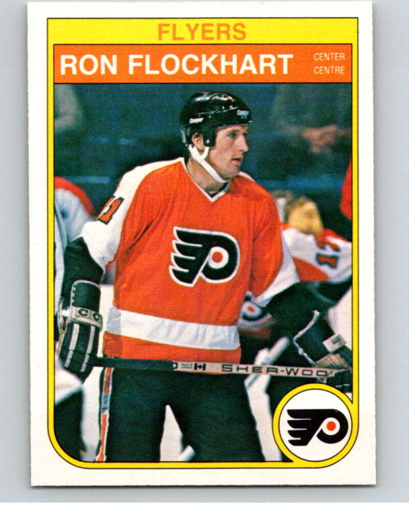 1982-83 O-Pee-Chee #249 Ron Flockhart RC Rookie Philadelphia Flyers V58792 Image 1