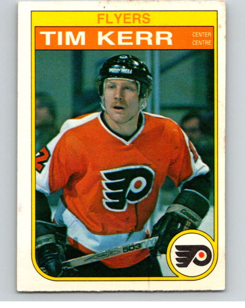 1982-83 O-Pee-Chee #253 Tim Kerr Philadelphia Flyers V58820 Image 1