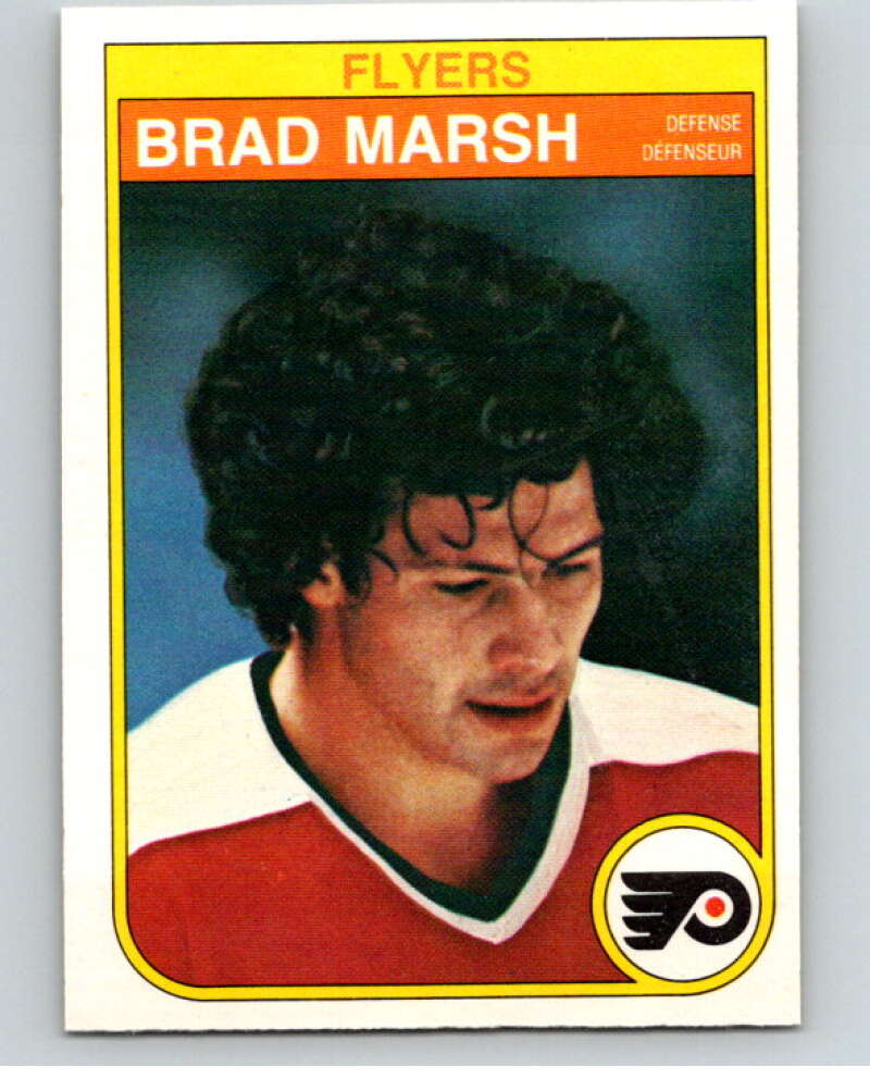 1982-83 O-Pee-Chee #254 Brad Marsh Philadelphia Flyers V58826 Image 1