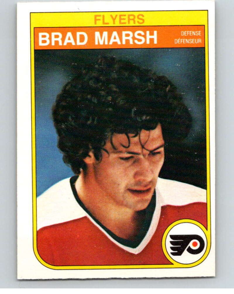 1982-83 O-Pee-Chee #254 Brad Marsh Philadelphia Flyers V58828 Image 1