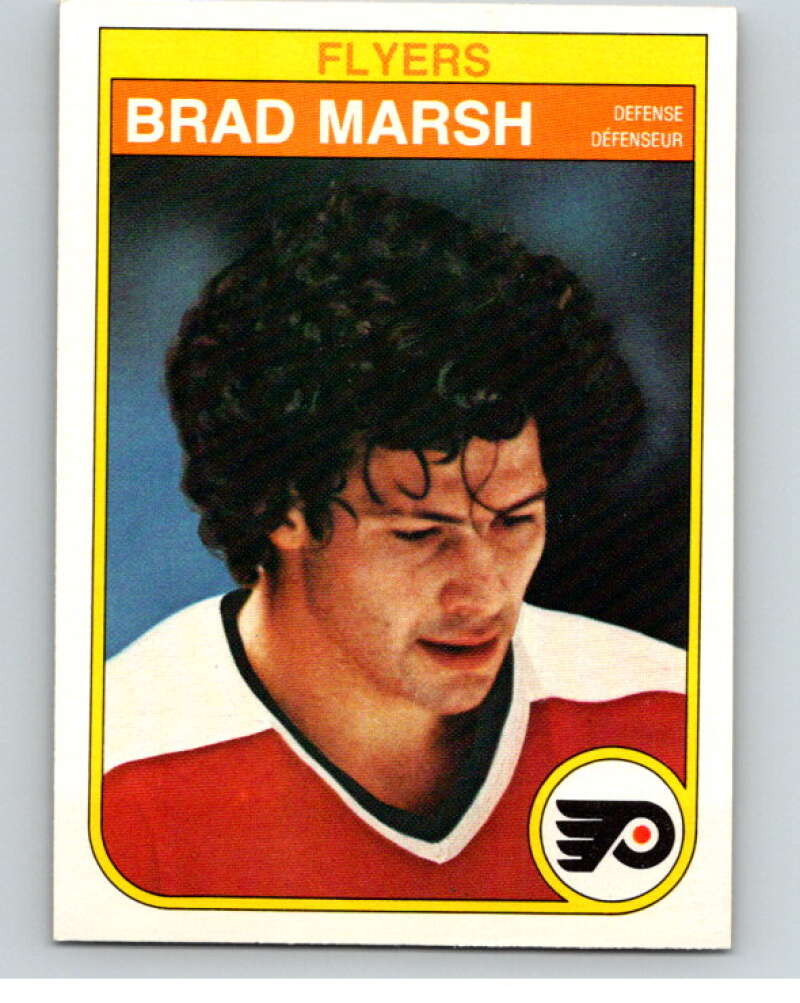 1982-83 O-Pee-Chee #254 Brad Marsh Philadelphia Flyers V58829 Image 1