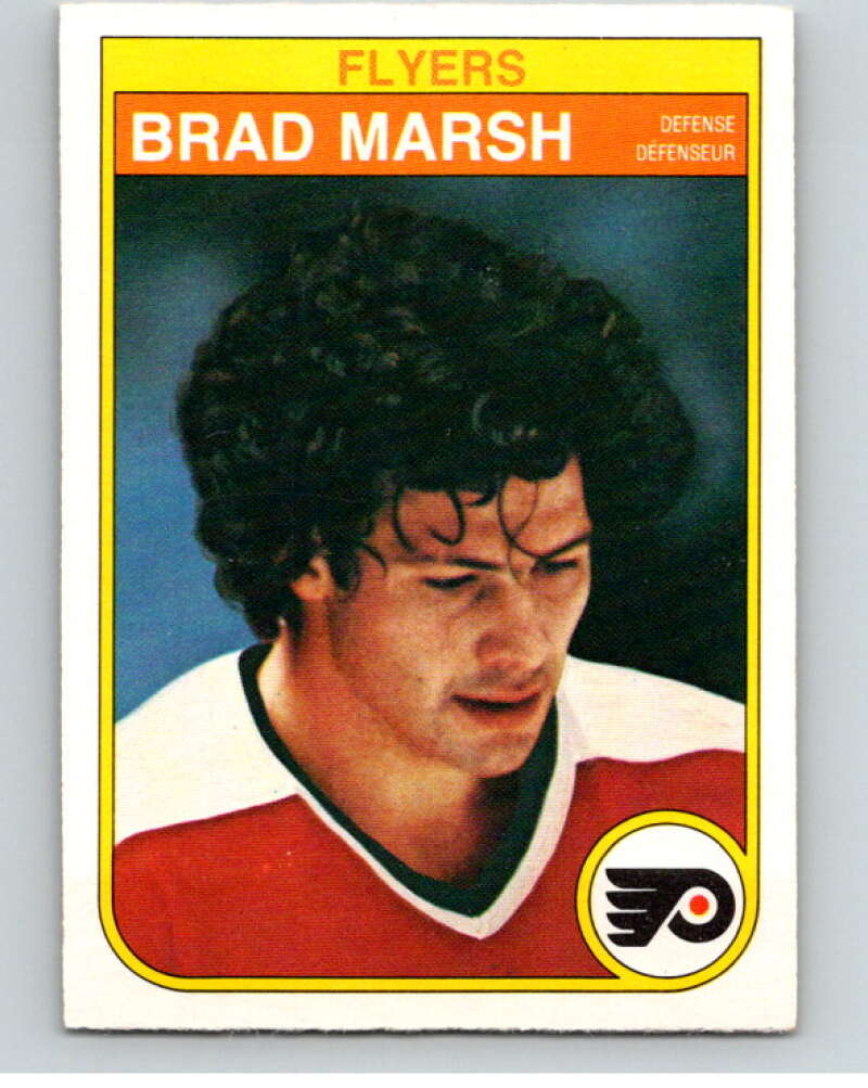 1982-83 O-Pee-Chee #254 Brad Marsh Philadelphia Flyers V58830 Image 1