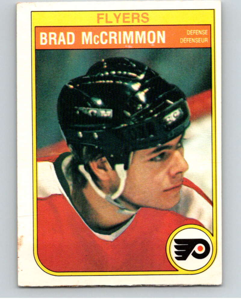 1982-83 O-Pee-Chee #255 Brad McCrimmon Philadelphia Flyers V58836 Image 1