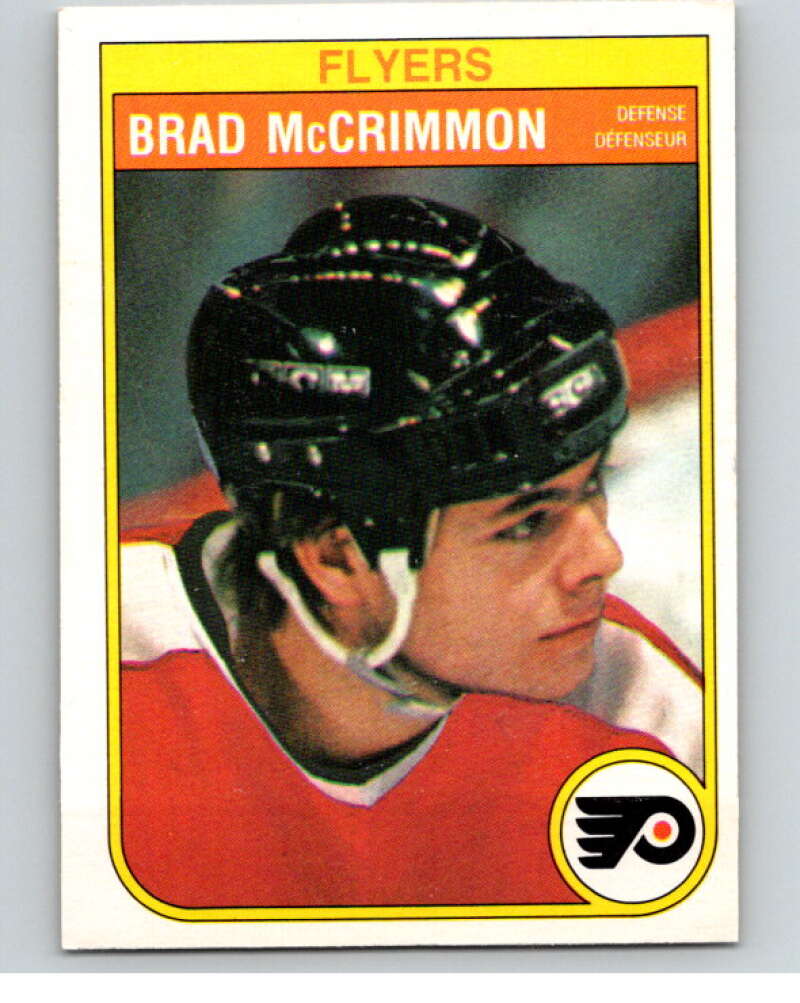 1982-83 O-Pee-Chee #255 Brad McCrimmon Philadelphia Flyers V58842 Image 1