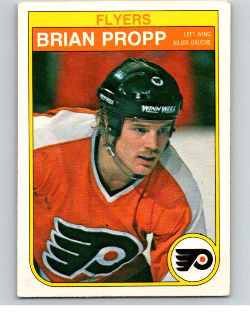 1982-83 O-Pee-Chee #256 Brian Propp Philadelphia Flyers V58845 Image 1