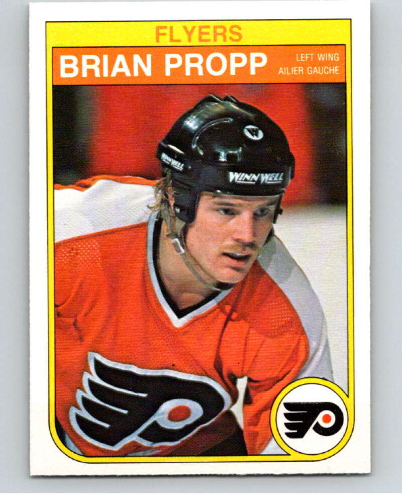 1982-83 O-Pee-Chee #256 Brian Propp Philadelphia Flyers V58850 Image 1