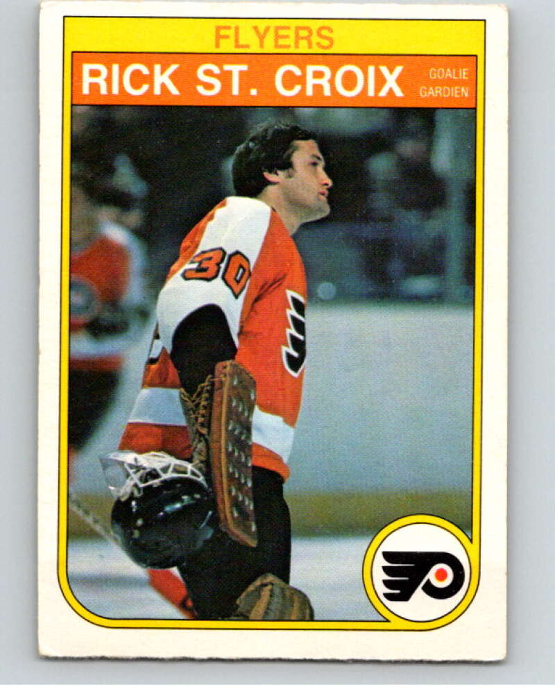 1982-83 O-Pee-Chee #258 Rick St. Croix Philadelphia Flyers V58863 Image 1