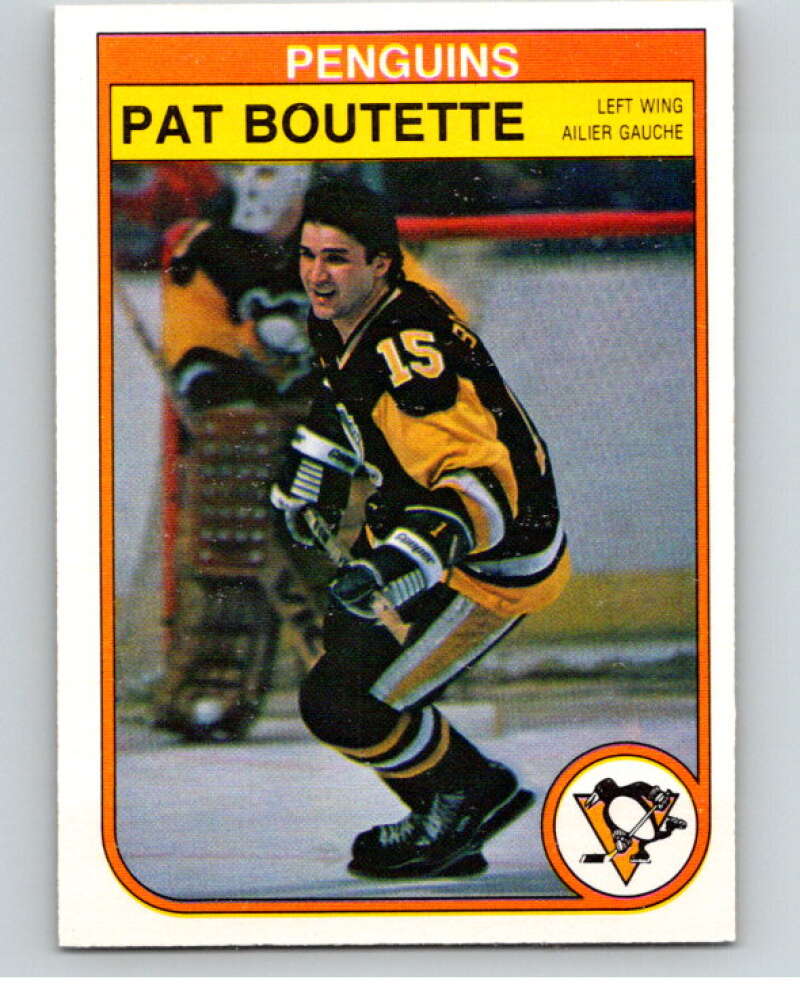 1982-83 O-Pee-Chee #263 Pat Boutette Pittsburgh Penguins V58896 Image 1