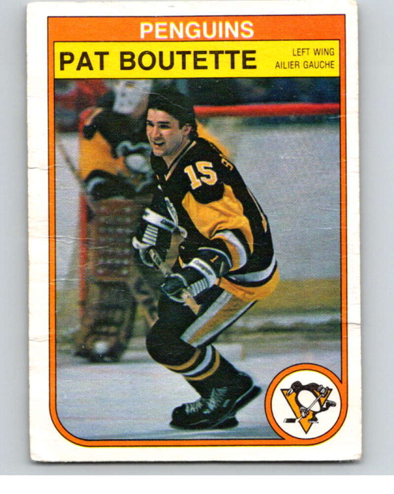 1982-83 O-Pee-Chee #263 Pat Boutette Pittsburgh Penguins V58906 Image 1