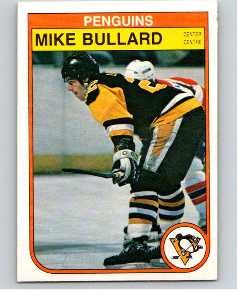 1982-83 O-Pee-Chee #264 Mike Bullard RC Rookie Pittsburgh Penguins V58908 Image 1