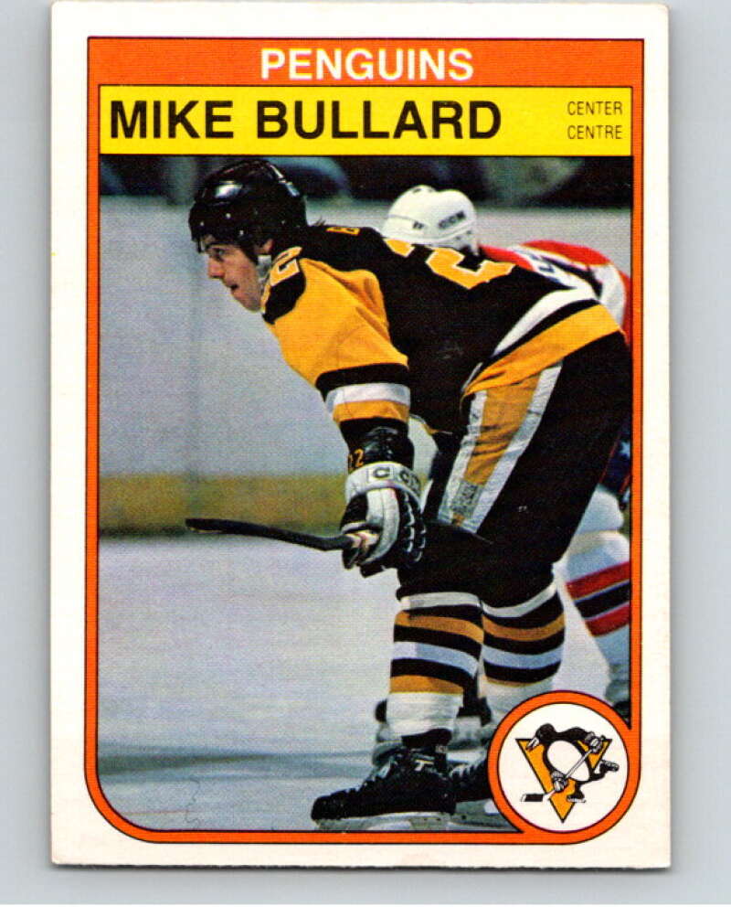 1982-83 O-Pee-Chee #264 Mike Bullard RC Rookie Pittsburgh Penguins V58910 Image 1
